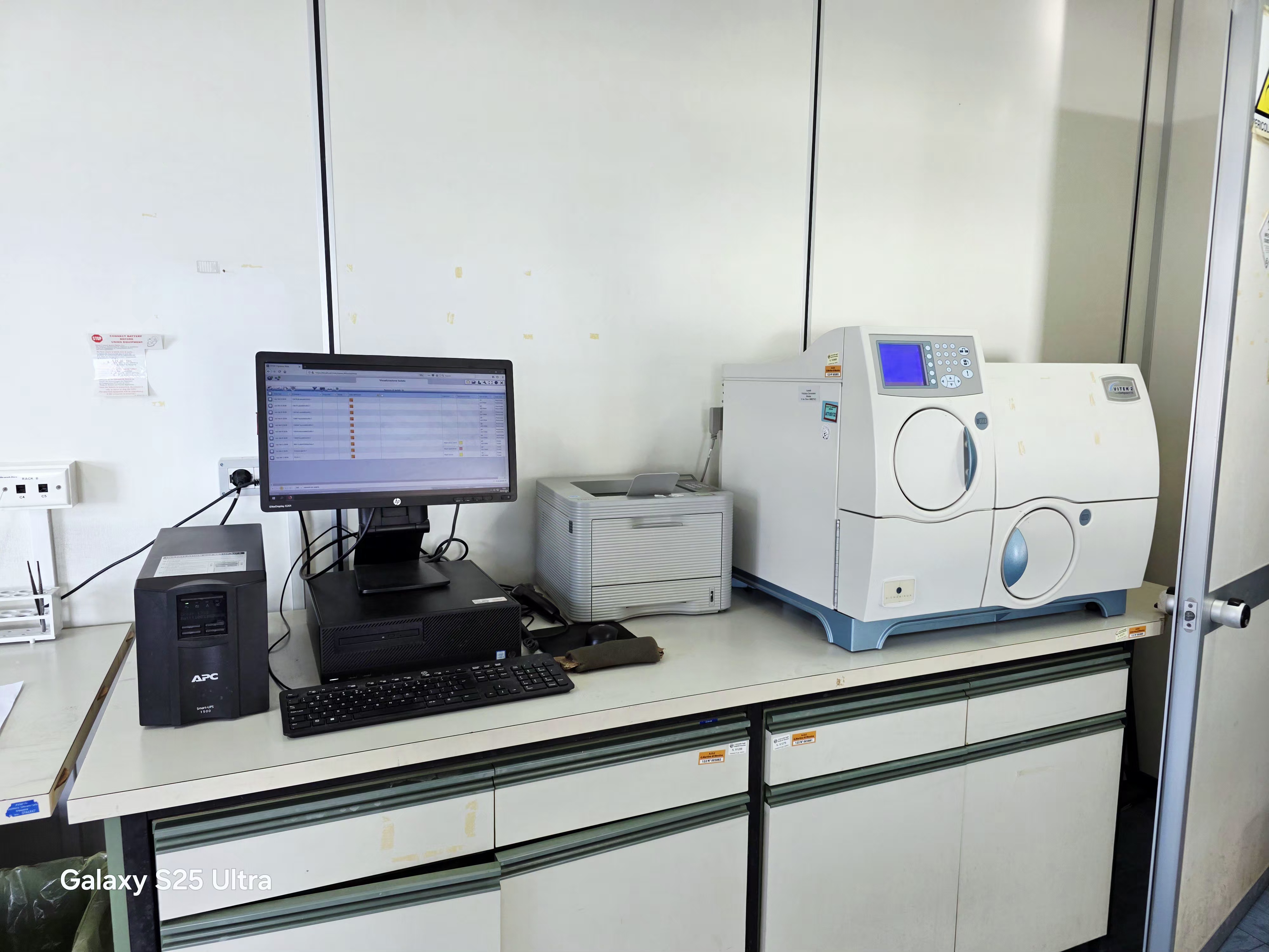 Foto del laboratorio