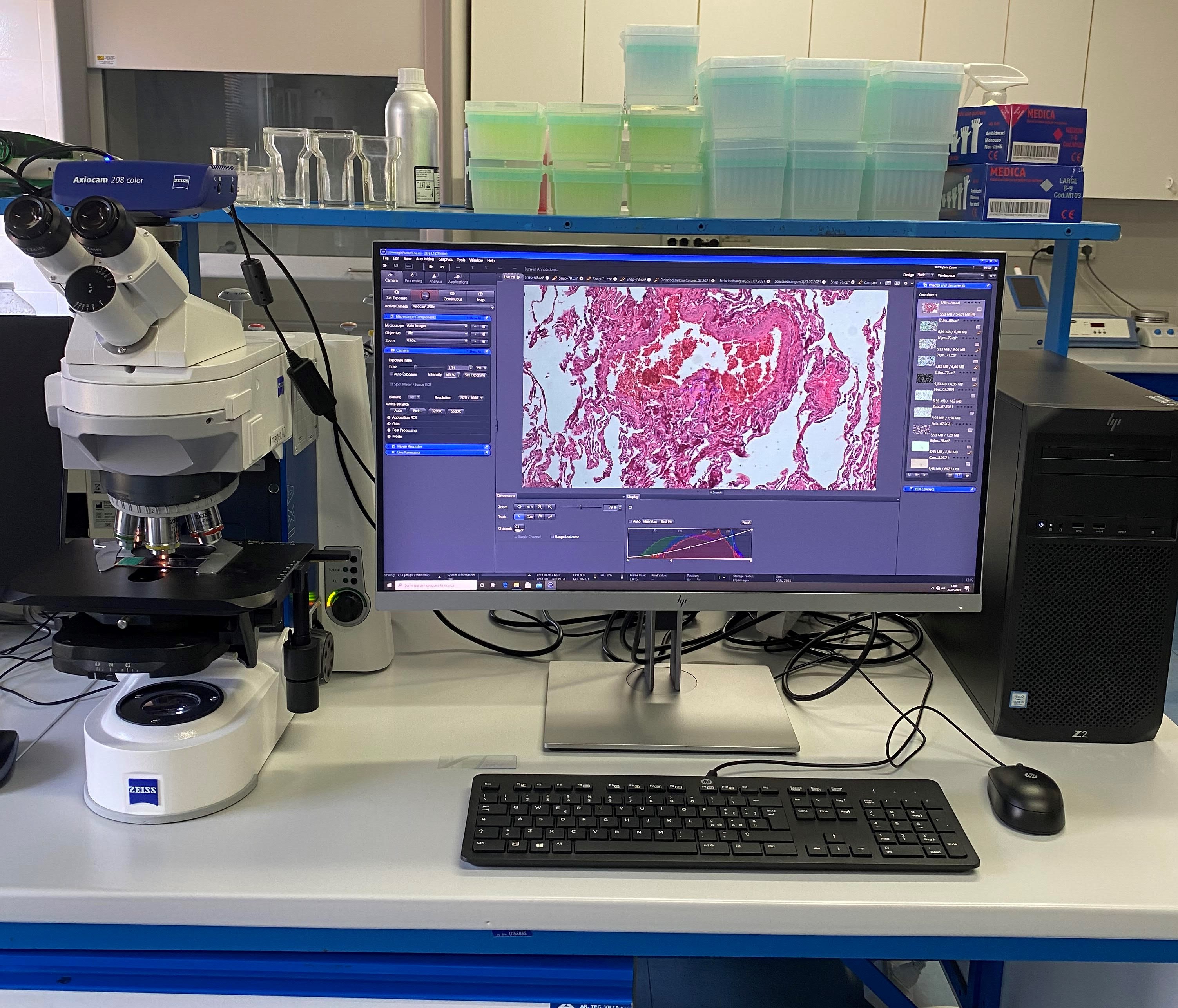 Vista del Laboratorio