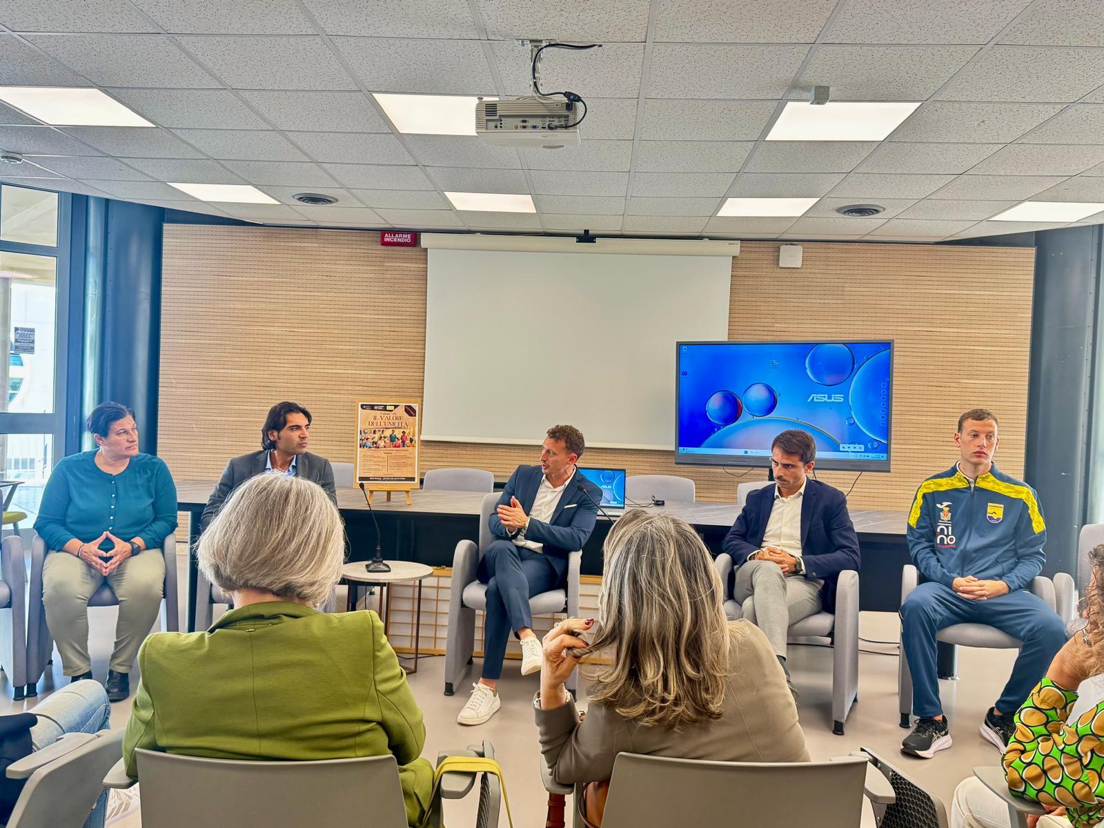 Il Prof. Ferioli durante un workshop (2025)