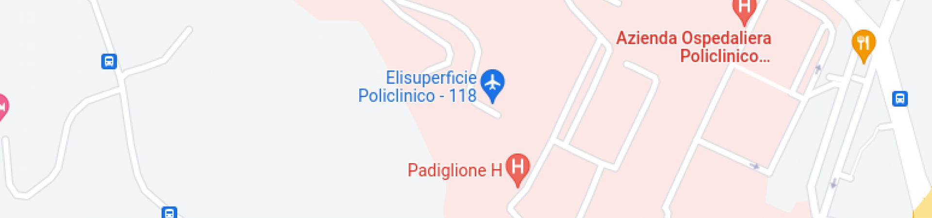 mappa del policlinico universitario di messina